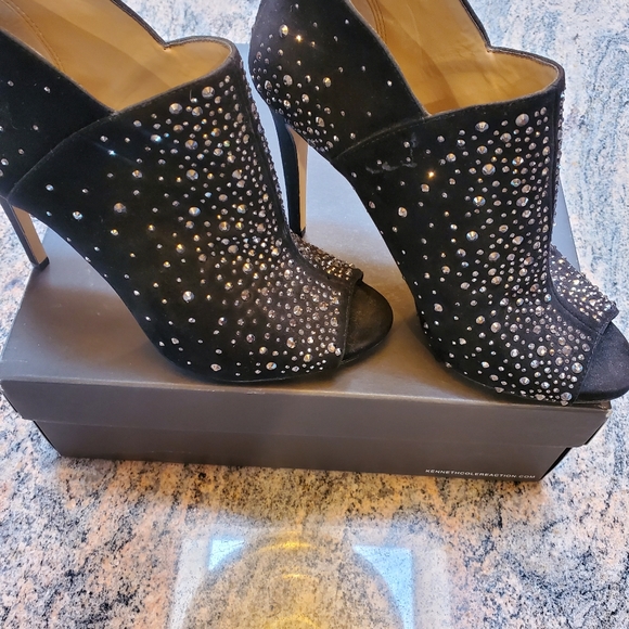 INC Open Toe Stiletto Booties - Picture 7 of 7